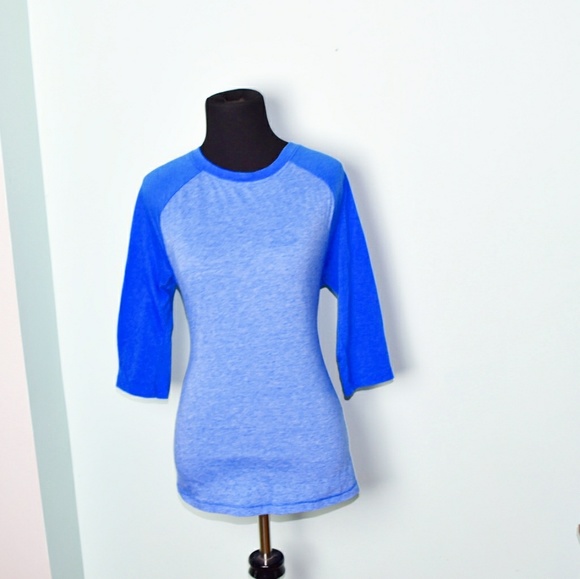 Tops - Adorable Blue Varsity Style Top